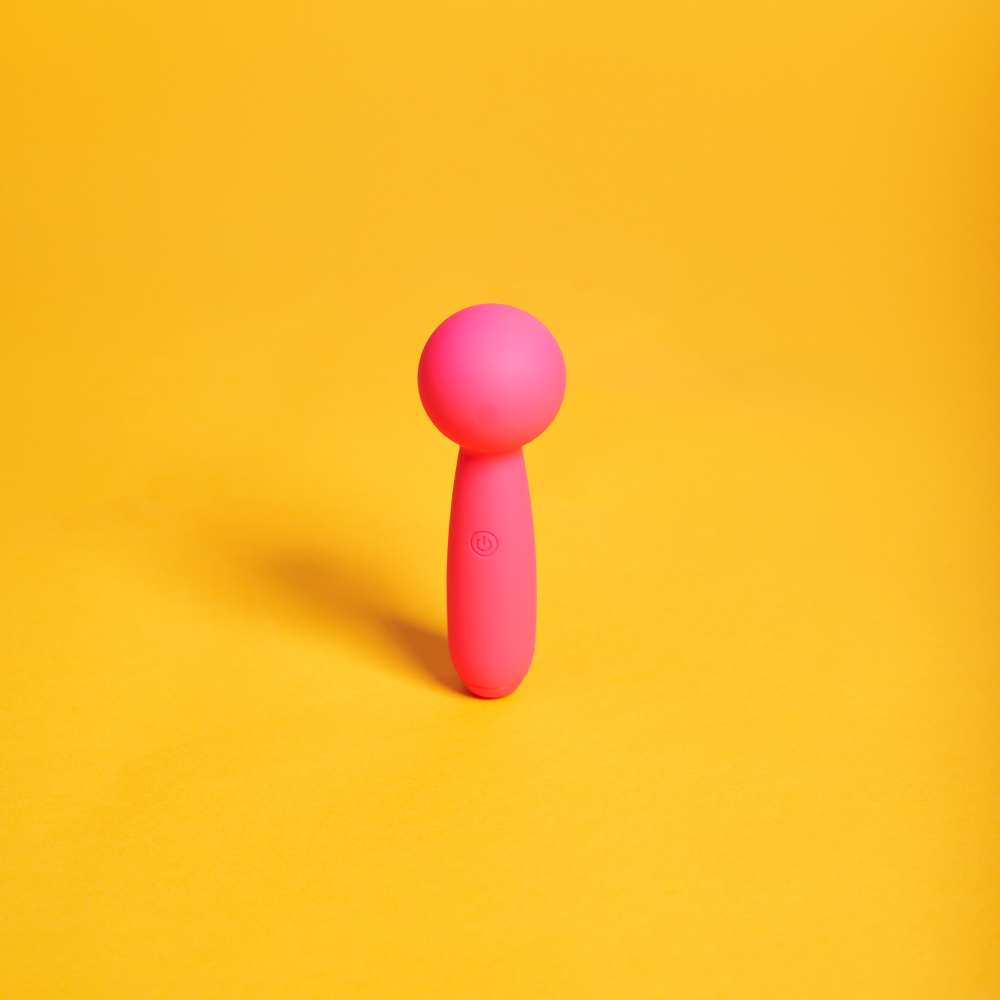 Lolly mini wand vibrator — close-up detail
